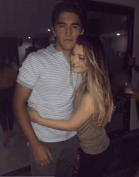 Melanie Carmona y su novio llevan casi cinco años juntos.