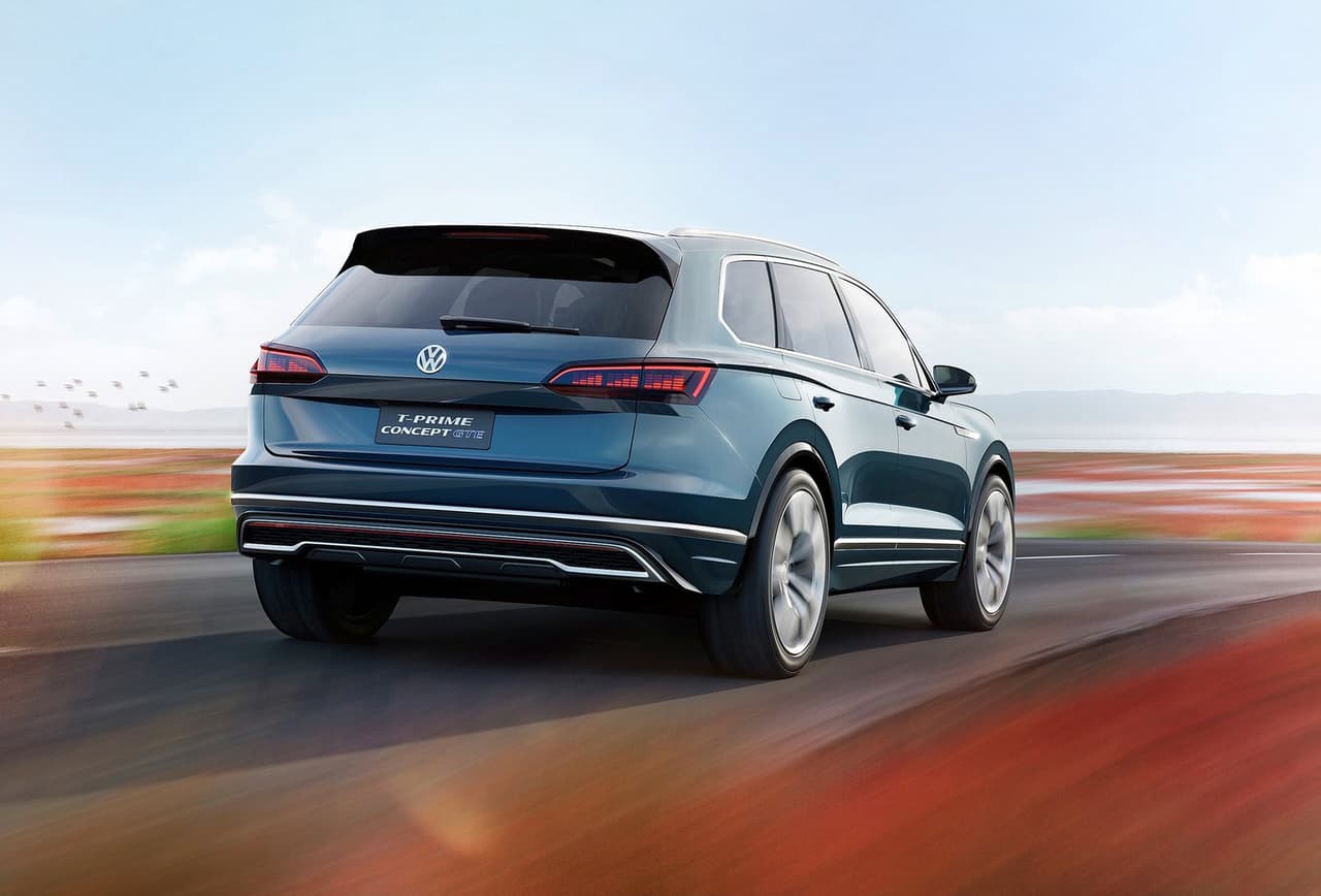 Volkswagen describe a T-Prime Concept GTE como una SUV de clase premium
