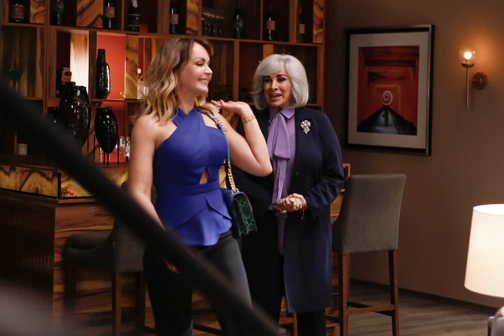 Tras más de siete años alejada de la pantalla chica, la venezolana regresó con el personaje de
<b>Fedora Montelongo</b> en Si Nos Dejan
<b>.</b>