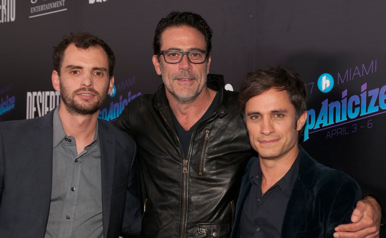 Así fue el estreno de la película 'Desierto' en Hollywood.