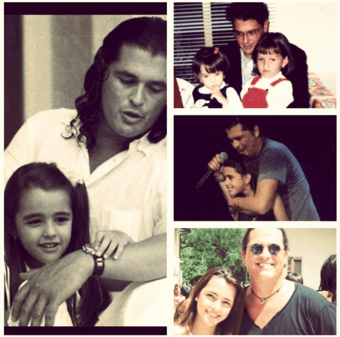 Su papá es el hombre que la inspira y su mejor ejemplo, de él heredó la pasión por el arte.