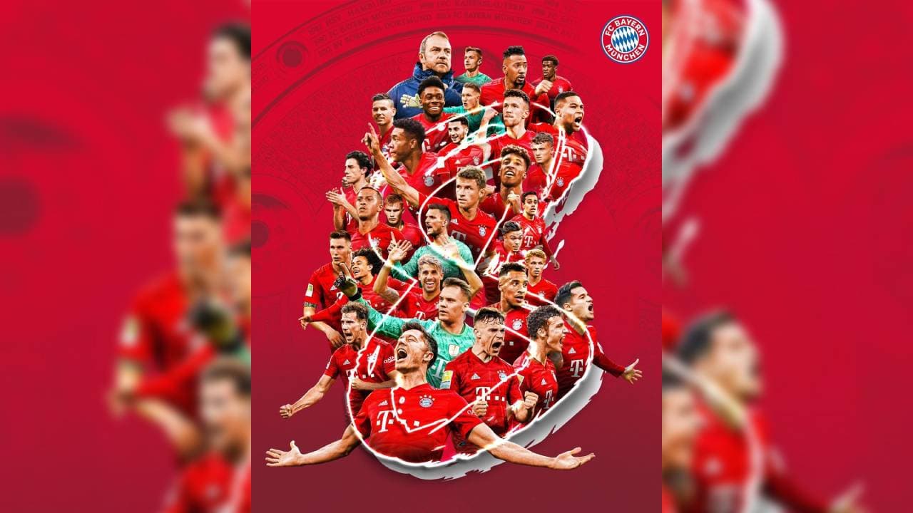Bayern Munich llegó a 30 títulos de Bundesliga y las reacciones y festejos en redes sociales no se hacen esperar.