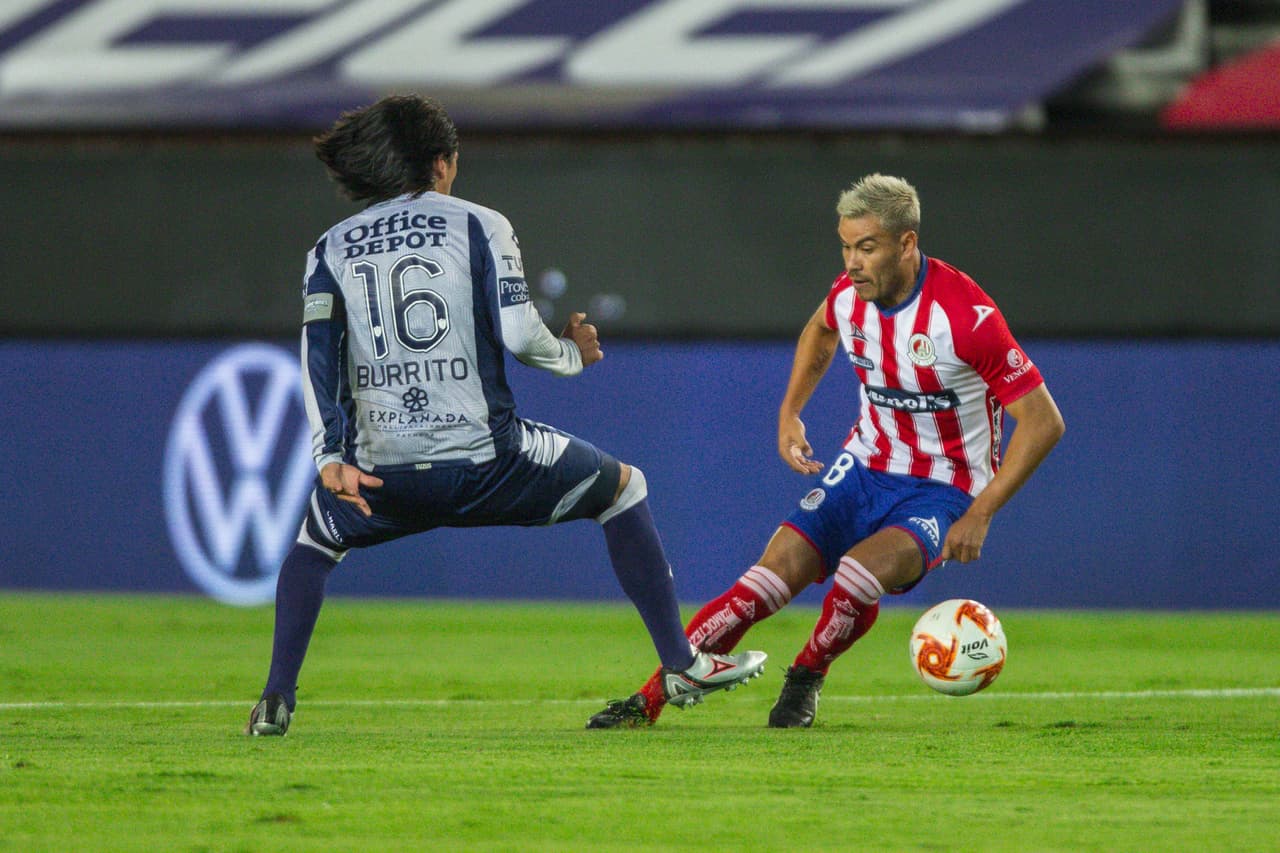 Atlético San Luis sufre en su visita a los Tuzos y con Hat Trick de Victor Dávila el Pachuca vence 3-1 a los potosinos.