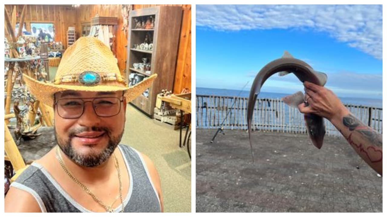 Residente de Nueva Jersey pesca no uno, sino tres tiburones en Staten Island