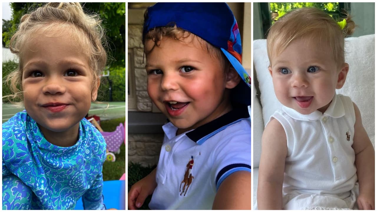 Además, es evidente el gran parecido entre los tres pequeños.
<br>