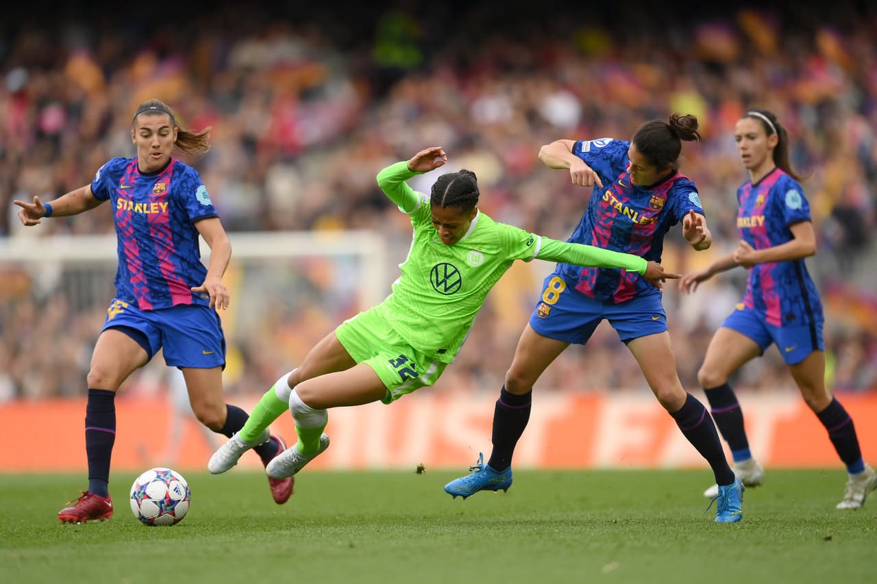 El Barcelona ingresó 91 mil 648 aficionados al Camp Nou ante el Wolfsburgo para convertirse en el partido femenil con más asistentes de la historia.