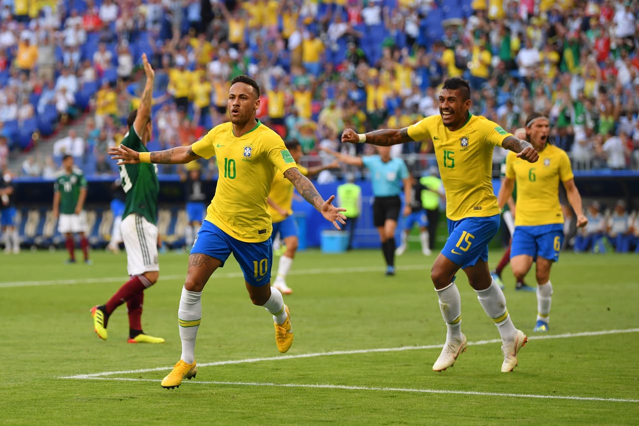 'Ney' llegó a 57 goles con Brasil, y seis en los Mundiales, superando a Cristiano Ronaldo y Lionel Messi.