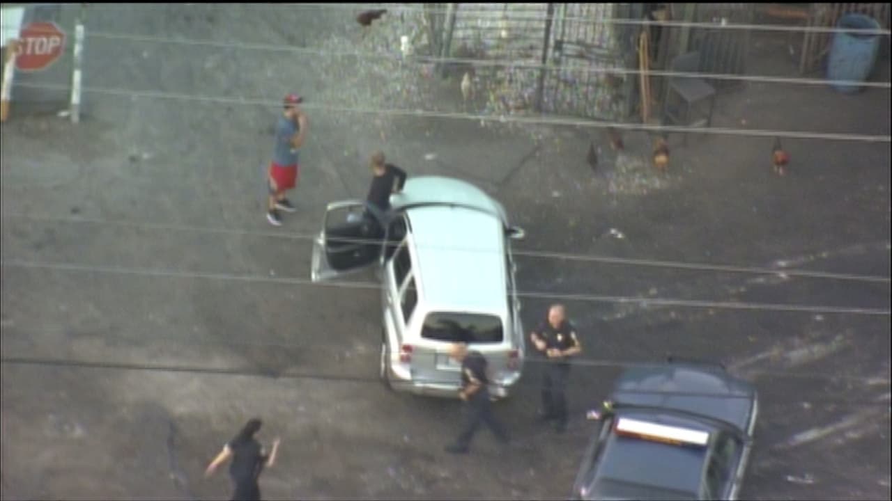 Policía encuentra a niña que estaba en auto robado