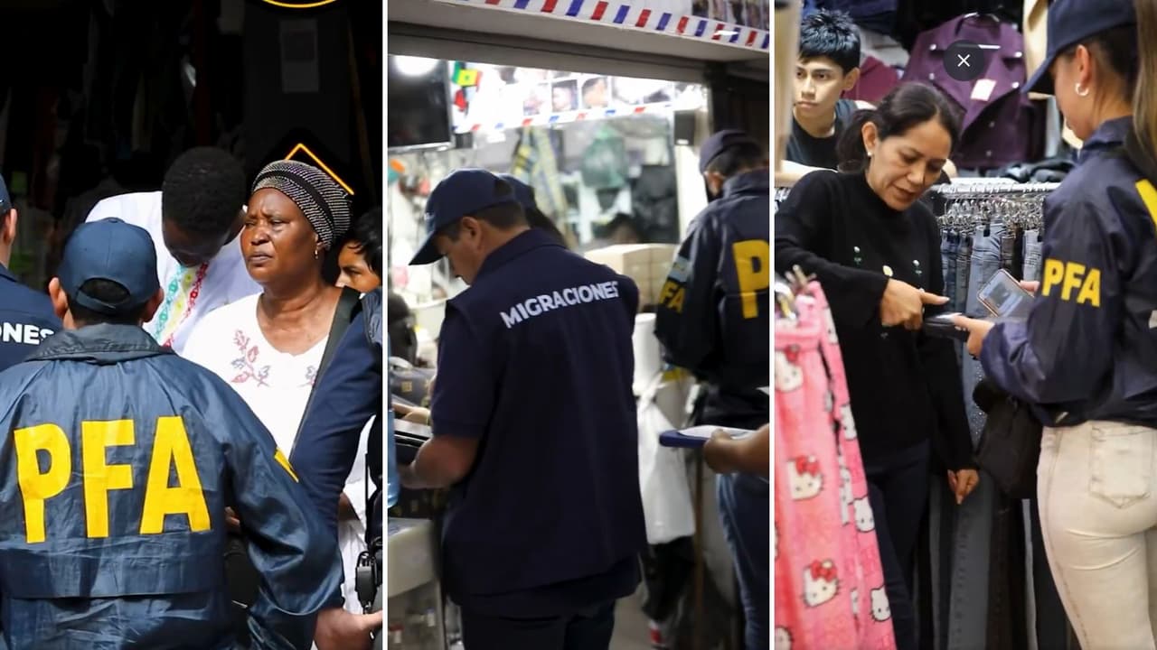 Argentina intensifica controles migratorios con operativos sorpresa en Buenos Aires