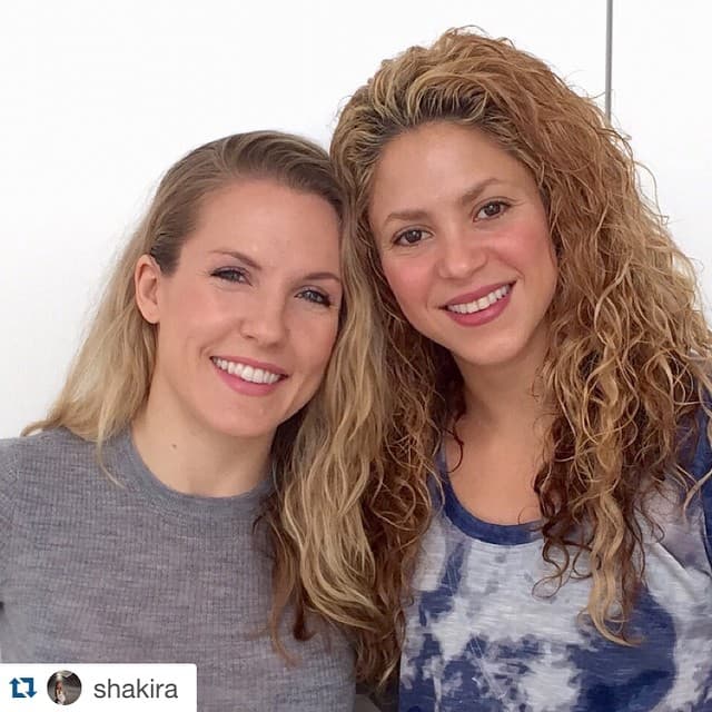 Hace unas semanas la cantante comparitó esta foto junto a Anna, lo que marcó el inicio de su entrenamiento.