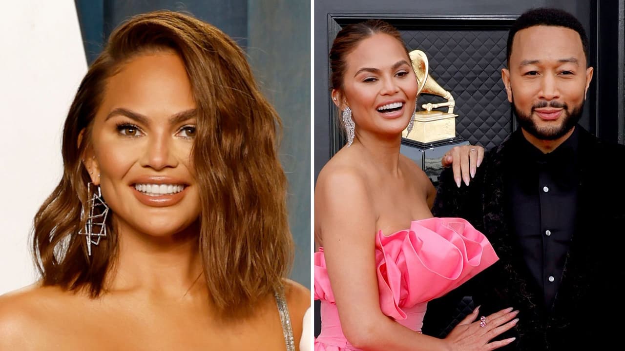 Chrissy Teigen y John Legend tendrán un bebé arcoíris: la modelo presumió su 'baby bump'