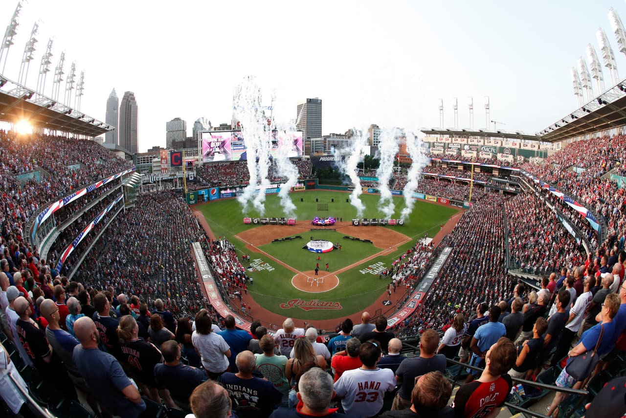 Así fue la presentación de los ocho participantes al Home Run Derby 2019, en Progressive Field, en Cleveland,e en la víspera de las festividades del All-Star Game, que será jugado este martes.