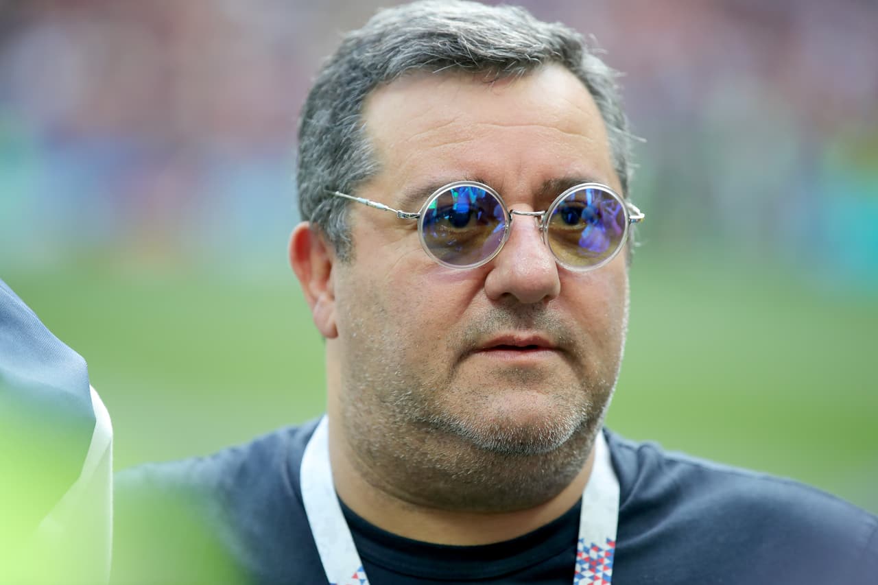 Mino Raiola, el agente holandés que se ha convertido en un hombre clave como representante de Hirving Lozano para el posible paso del mexicano al Napoli de Italia.