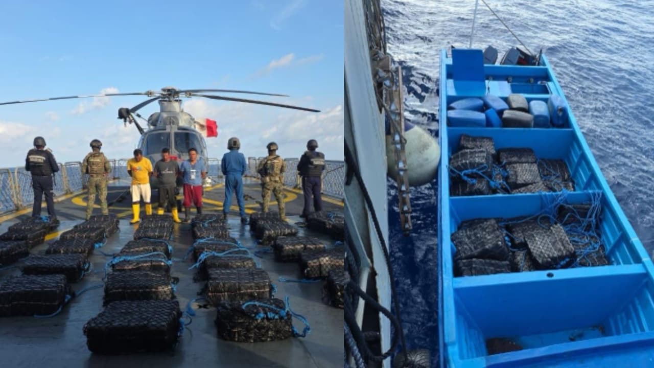 HSI Houston y la Marina de México decomisan más de seis toneladas de cocaína frente a Chiapas