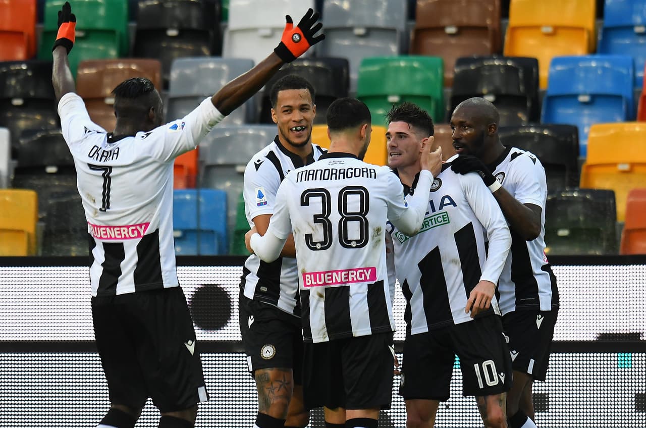 Udinese 2-1 Cagliari | Udinese llegó a 18 puntos, mientras que Cagliari se mantiene con 29.