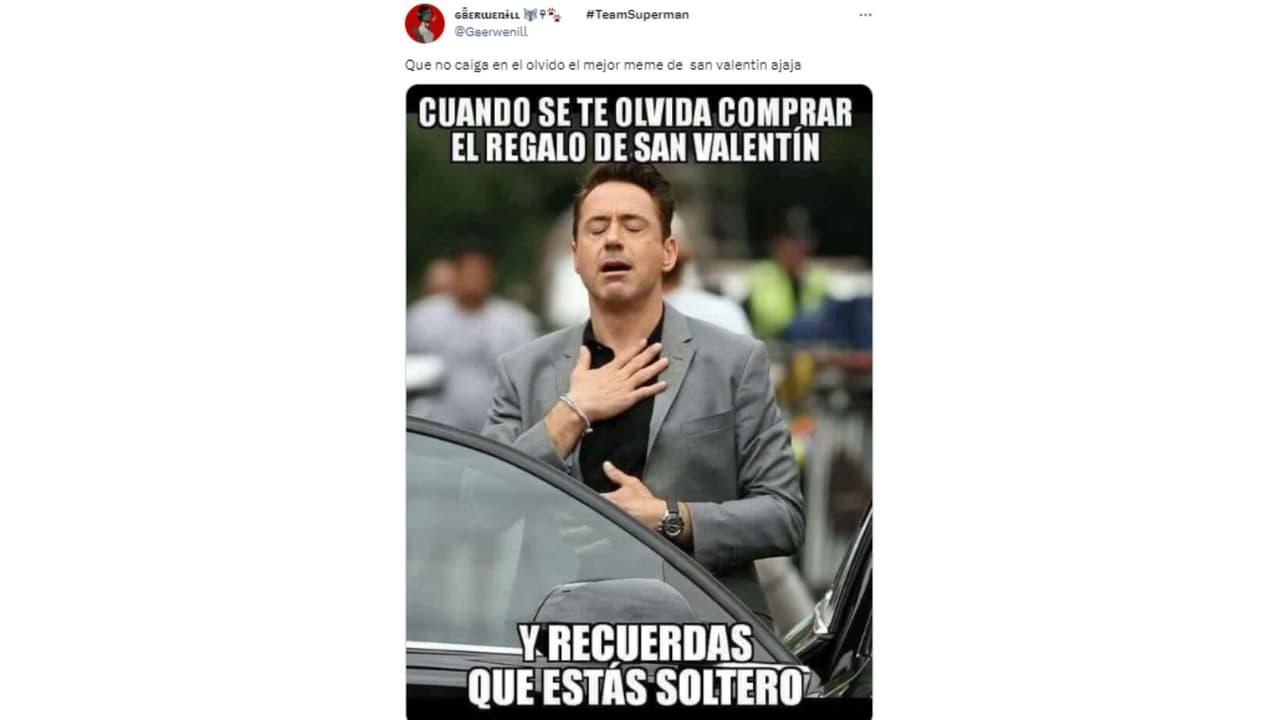 Memes de San Valentín (14 de febrero)