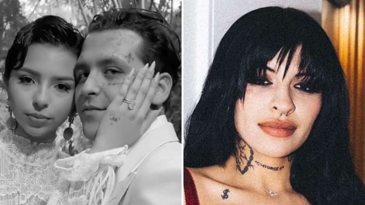 Una a una, las contradicciones que Nodal y Ángela Aguilar han dicho sobre su relación y Cazzu