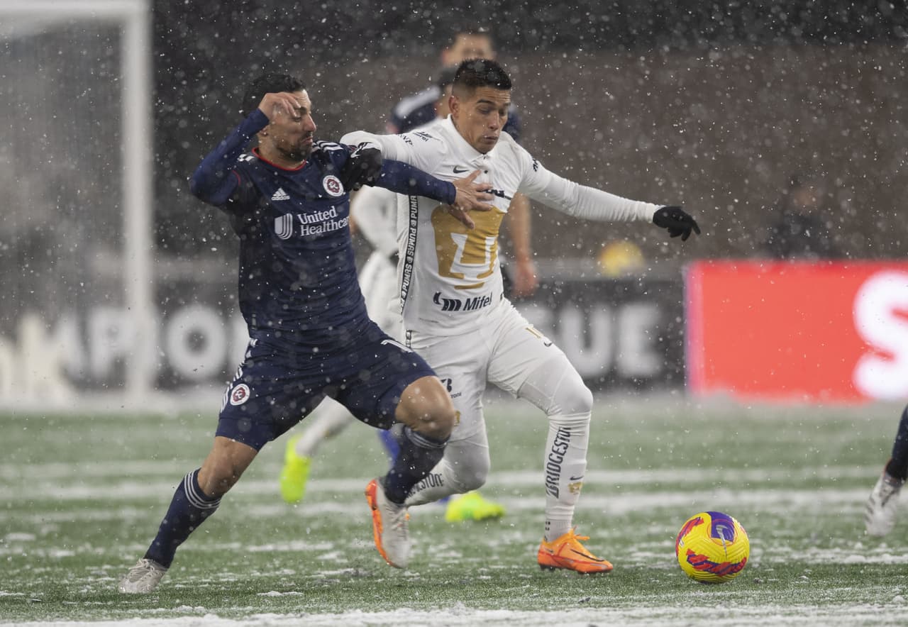 New England Revolution fue muy superior a los Pumas y se impuso gracias a un doblete de Adam Buksa y otro tanto de Sebastian Lletget.