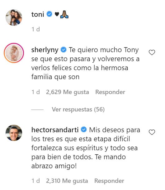 <b><a href="https://www.univision.com/famosos/adamari-lopez-toni-costa-ruptura-fotos">Las muestras de apoyo y cariño</a></b> no se hicieron esperar en redes sociales de parte de sus seguidores, amigos y compañeros del medio.
<br>