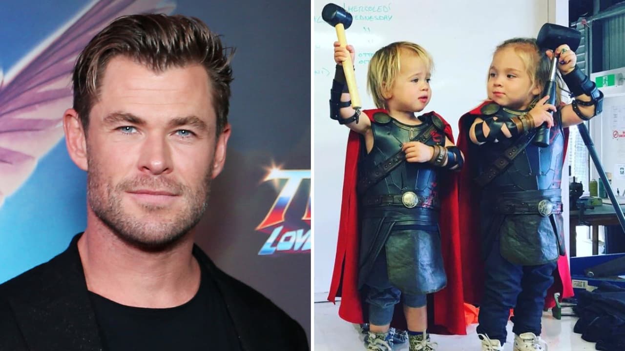 Los gemelos de Chris Hemwsorth ya tienen 8 años: robaron la atención en su primer red carpet