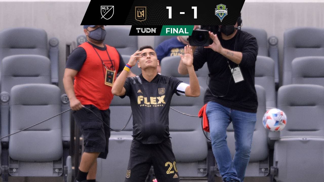 Magistral astucia de Eduard Atuesta en el empate entre LAFC y Seattle