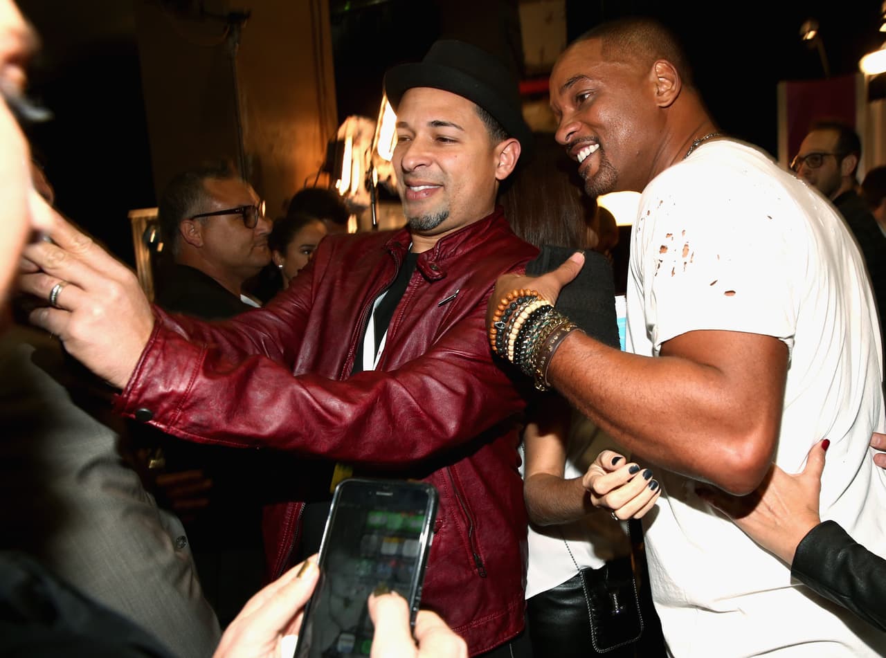Otro que causó furor fue Will Smith quien además de no parar de sonreir, se tomó selfies con cada persona que se lo pidió.