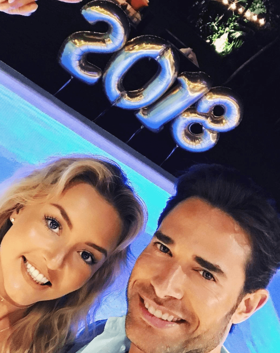 Sebastián Rulli y Angelique Boyer sí estuvieron muy juntitos para recibir el 2018. Sebastián compartió esta foto en Instagram con este mensaje: "¡Infinitas gracias por este 2017! Feliz 2018 para todos. Nuestro con ustedes".