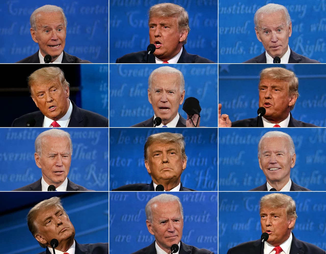 Verificación de hechos del segundo debate presidencial Trump-Biden