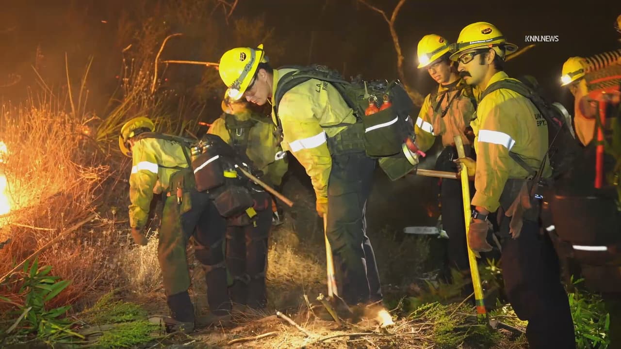 Cientos de bomberos participaron en las labores para contener el Bryson Fire. Según el jefe del Departamento de Bomberos del condado de Los Ángeles, Anthony Marrone, el viernes por la mañana había aproximadamente 414 bomberos asignados y más de 75 recursos terrestres y aéreos comprometidos en la respuesta.