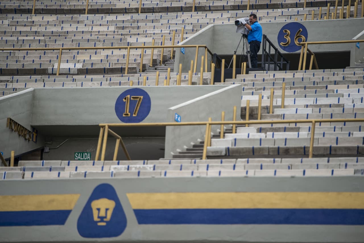 Dadas las condiciones de la pandemia, los partidos se juegan a puerta cerrada.