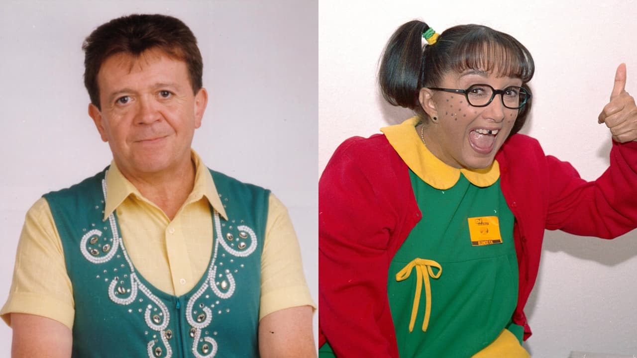 Chabelo y La Chilindrina.
