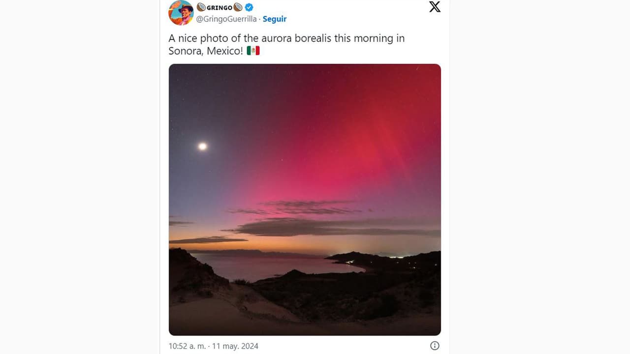 Auroras boreales en México