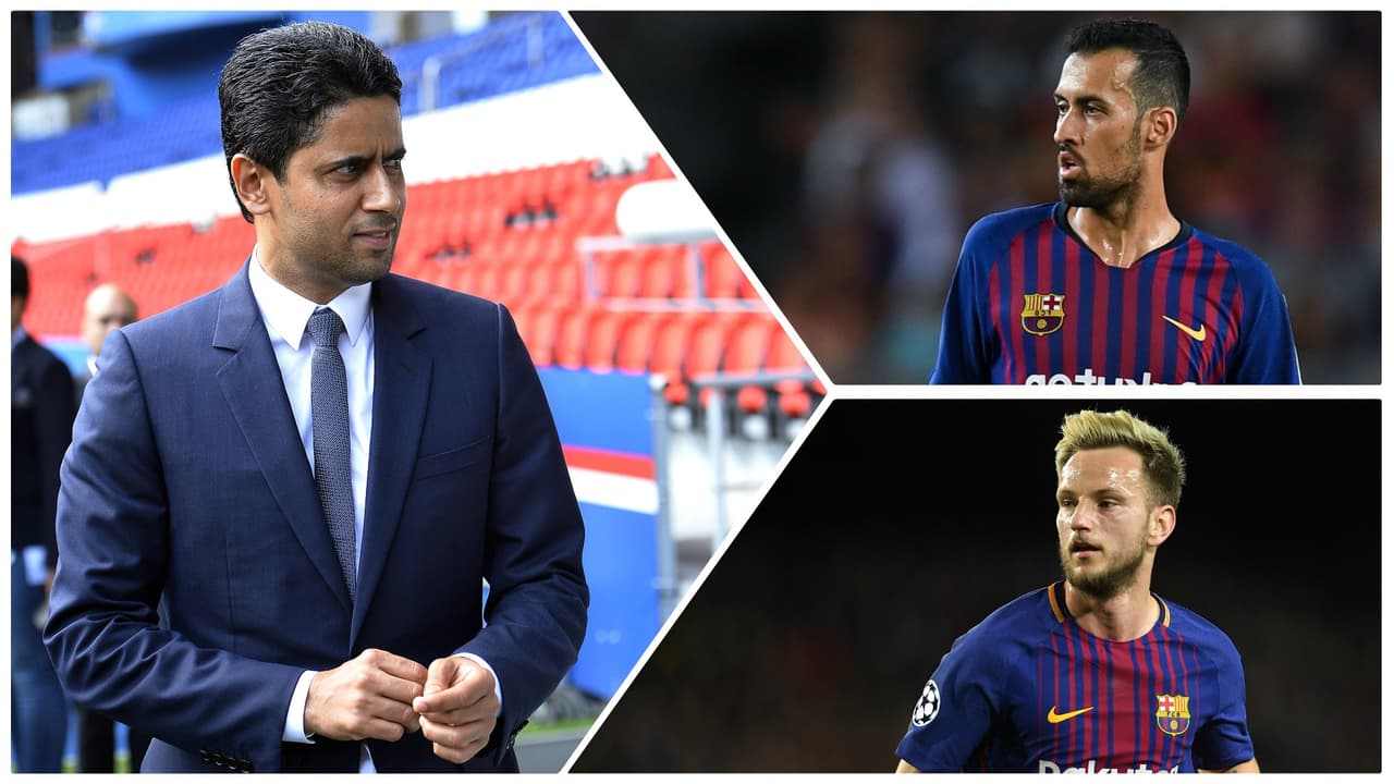 El PSG le estaría ‘coqueteando’ a Busquets y Rakitic