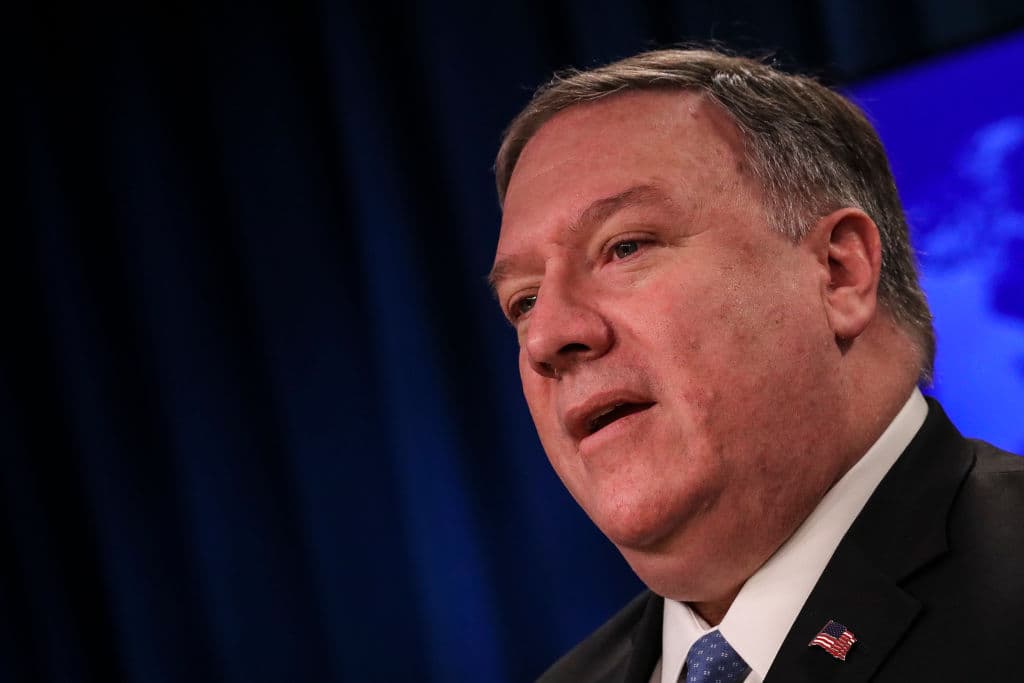 "La represión perpetrada por Nicolás Maduro no tiene límites", dijo Pompeo.