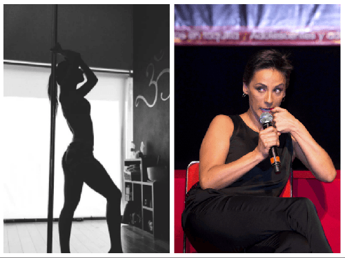 Consuelo Duval practica 'pole dance' con su hija (y no le importa que lo presuma en redes sociales)