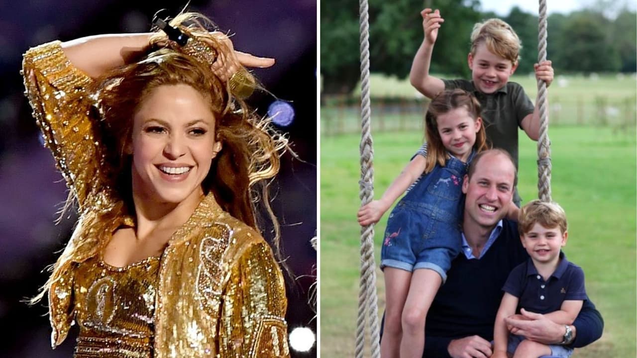 El príncipe William contó que Shakira hace bailar a sus hijos: así reaccionó la cantante