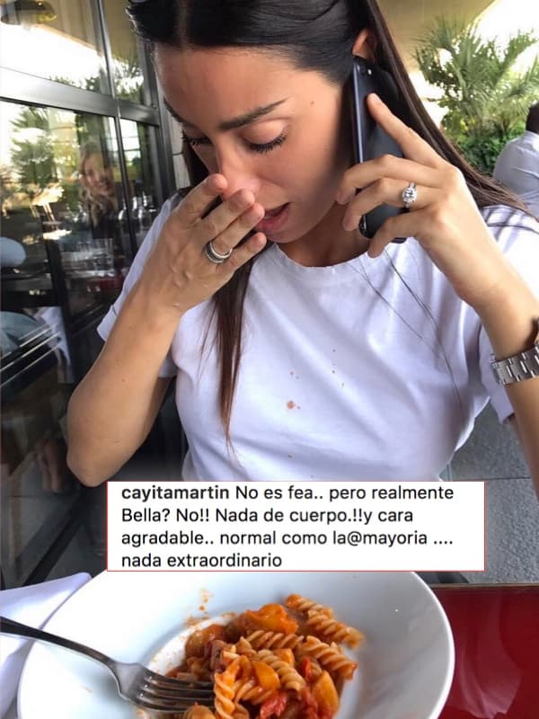 Y ahora que su relación terminó y él está saliendo con la ex Miss Colombia, Ariadna Gutiérrez, no hay quien la sigue criticando.