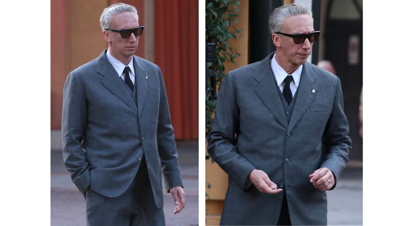 Adam Driver como Enzo Ferrari