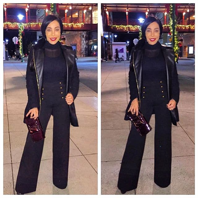 Así celebró en las fiestas decembrinas.