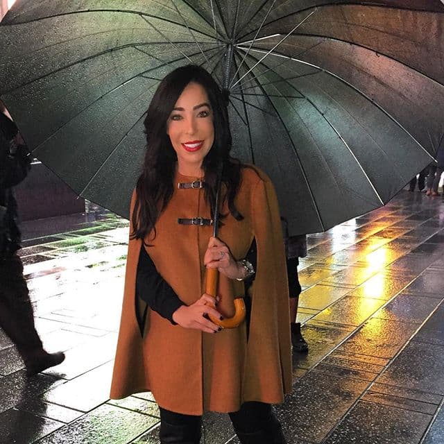 Pero ella no deja el clima de Nueva York.