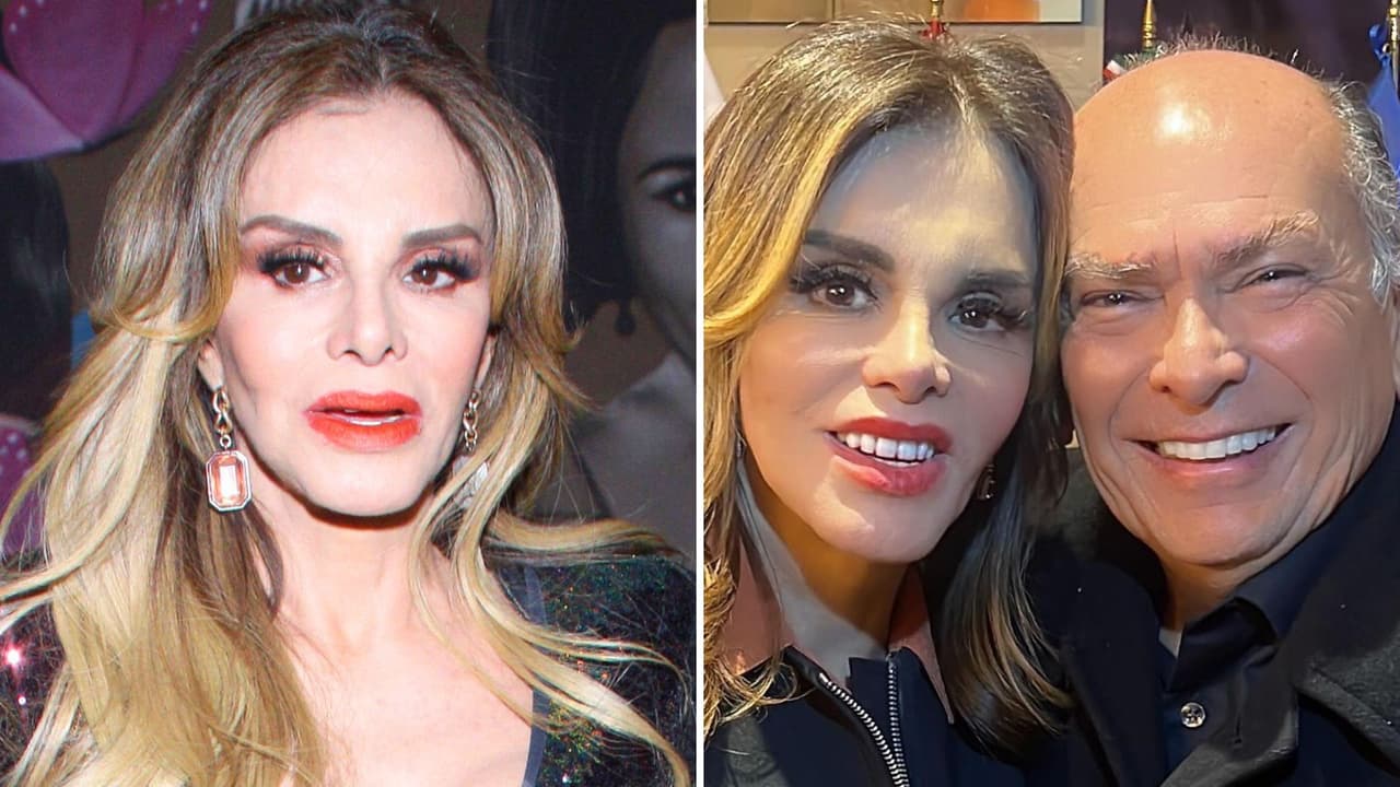 ¿Lucía Méndez en romance con papá de Checo Pérez?: él rompe el silencio tras ser captados de la mano