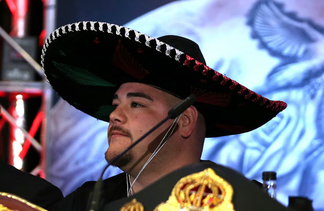 Anthony Joshua pesó 237.5 libras, mientras que Andy Ruiz dejó la aguja en 287.3 libras.