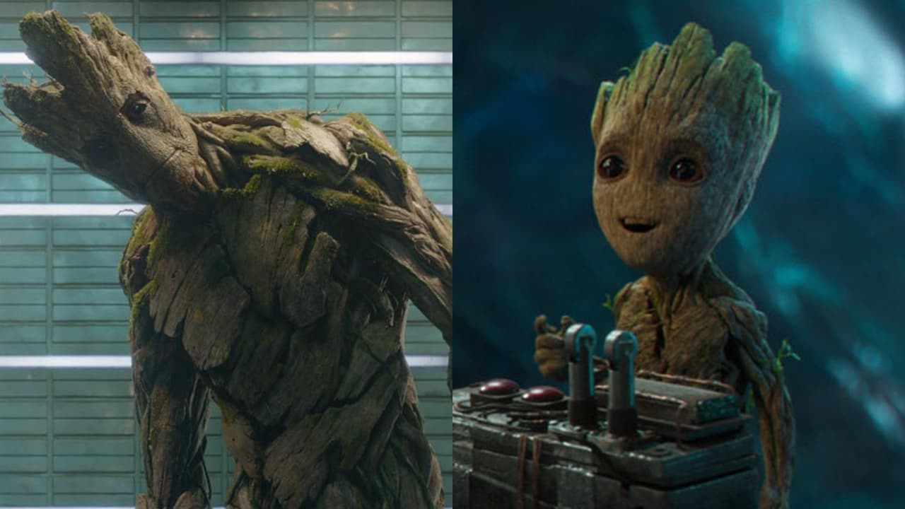 <b>Groot</b>
<br>El sacrificio de este ser alienígena se da al final de ‘Guardians of the Galaxy’ (2014), donde el personaje utiliza su cuerpo para envolver a los demás guardianes y protegerlos con sus ramas de la caída y explosión de la nave espacial en la que estaban. Sin embargo, una pequeña rama que sobrevive al accidente es guardada por Rocket y durante las siguientes películas del MCU se le ve crecer desde un bebé Groot hasta un adolescente.