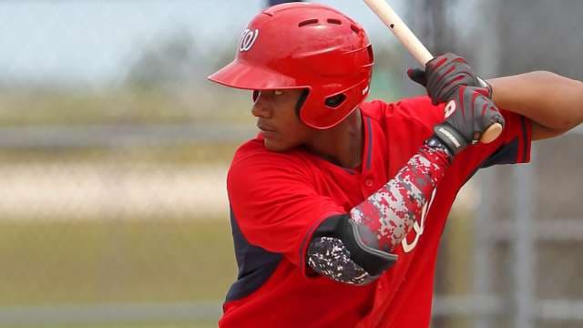 Juan Soto, de los Washington Nationals