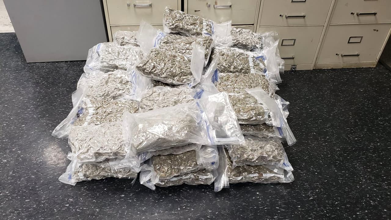 63 libras fueron incautadas por las autoridades del condado Harris.