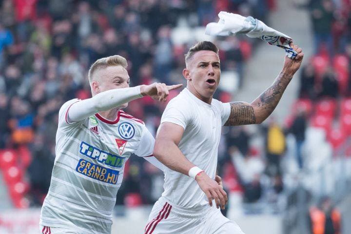 Daniel Zsori. Debrecen FC vs Ferencvaros, 16 Febrero 2019.
<br>