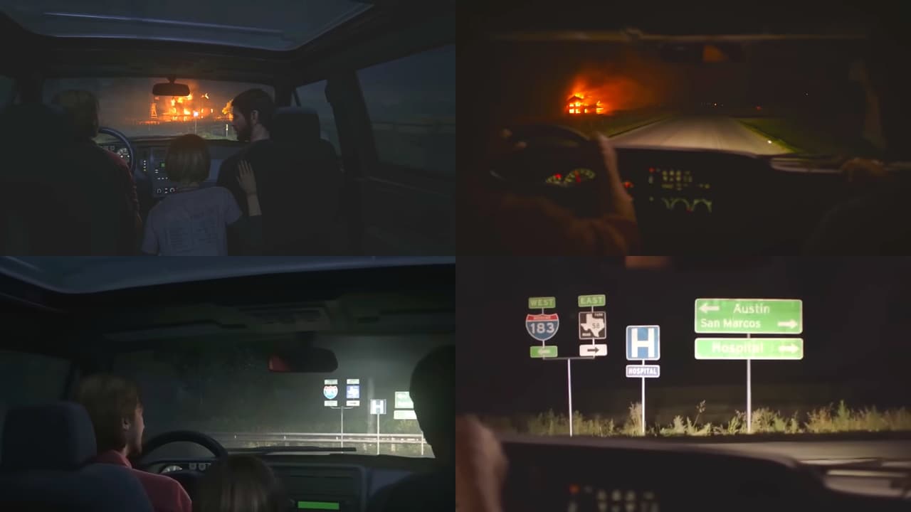 Escenas del videojuego y de la serie de 'The Last of us'.