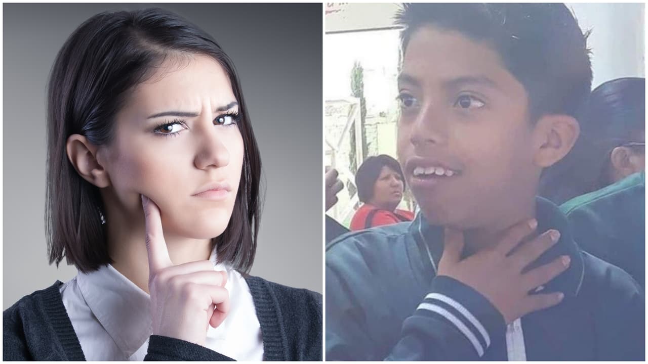 Joven asegura en TikTok ser el meme del “niño sorprendido” y su video dividió opiniones: así luce