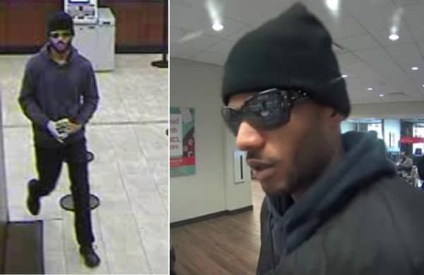 Buscan a ladrón en serie en conexión con cinco robos en bancos de Los Ángeles