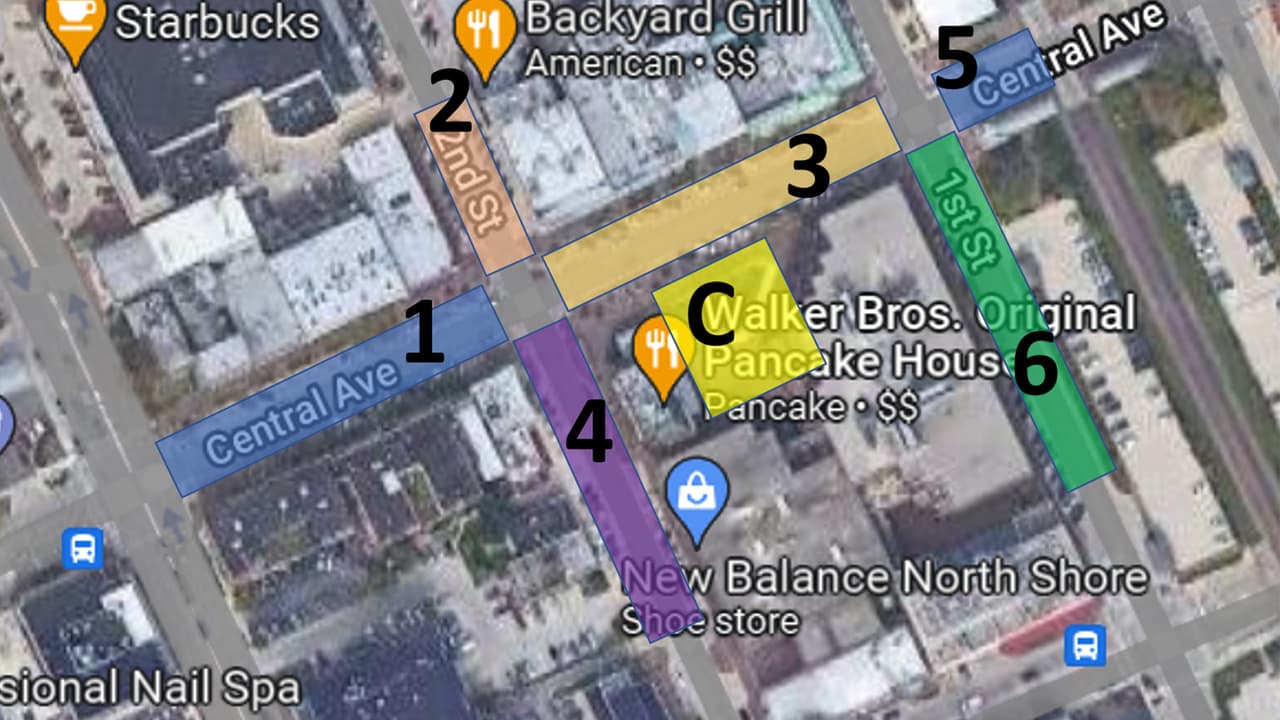 Estos son los sitio donde se entregan las pertenencias que quedaron en la zona del tiroteo del 4 de Julio.